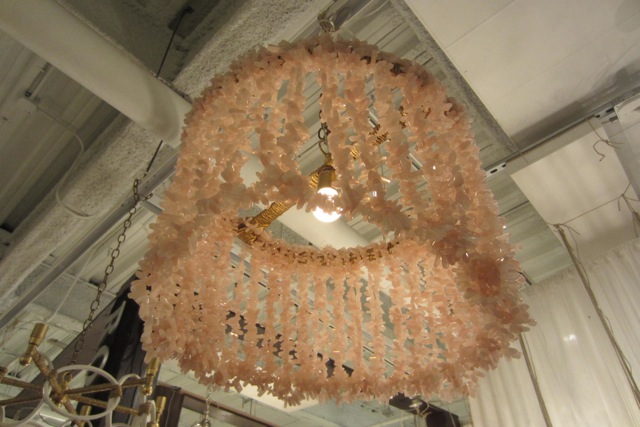 We also loved the stunning detail on this particular chandelier at Ro Sham Beaux!
