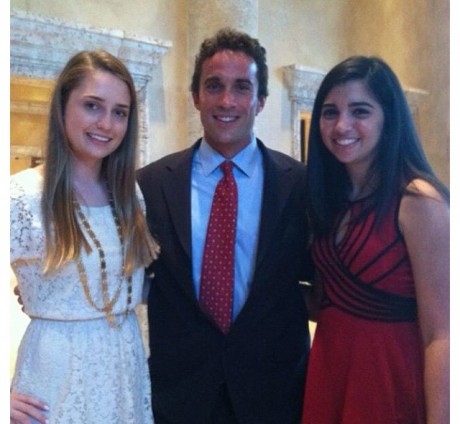 Grayson Garraty, daughter of Wendy Garraty, Sam Fuld, outfielder for Tampa Bay Rays and Fellow T1D, and Melanie Ekezian.