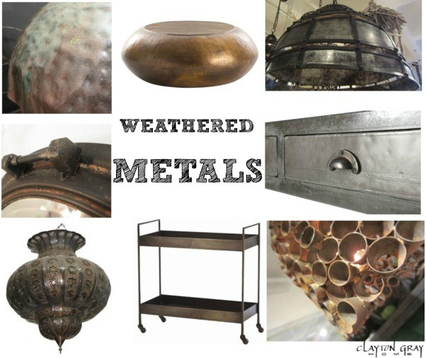weathered metal