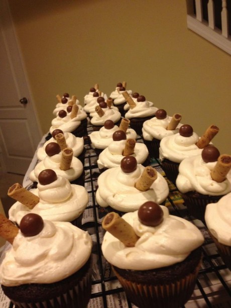 carbomb cupcakes