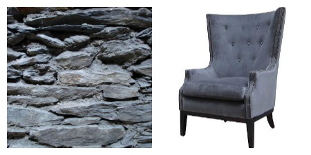 gray chair collage
