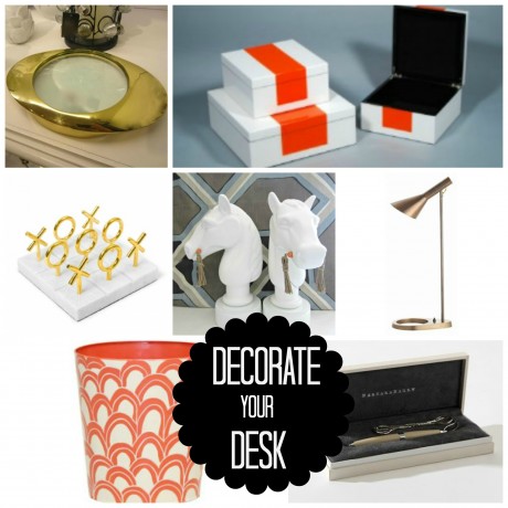 Decorate your desk with these latest and greatest must have accessories to keep your desk orderly and ornamented!