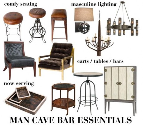 Man Cave Bar Essentials